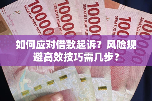 济南如何应对借款起诉？风险规避高效技巧需几步？